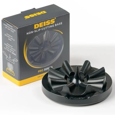 Afbeelding van Deiss PRO Apple Slicer Base Veilige, veilige grip voor perfecte plakjes eenvoudige reiniging, duurzame constructie, tijdbesparend koken en bakken