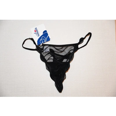 Afbeelding van Selmark Lingerie Amanay string XS XXL zwart M