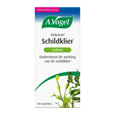 Afbeelding van A.Vogel Kelpasan Schildklier Jodium Tabletten 180TB