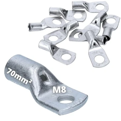 Afbeelding van Cembre Buiskabelschoen, A14 M8, 70 mm², niet geïsoleerd, van vertind koper, 10 stuks