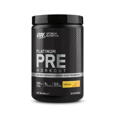 Afbeelding van Optimum Nutrition Pre Advanced Gold Standard 20 serveringen Tropical
