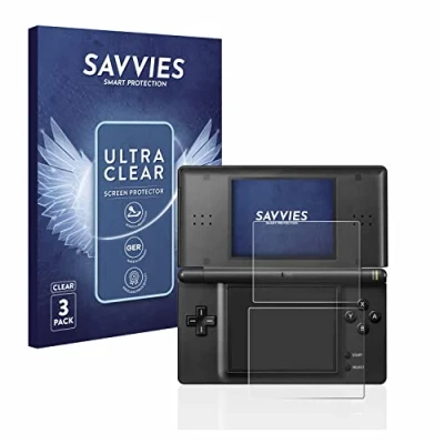 Afbeelding van Savvies (6 Stuks) Schermbeschermer voor Nintendo DS LITE Screen Protector Ultra Transparant