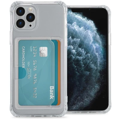 Afbeelding van Apple iPhone 11 Pro Hoesje Siliconen en TPU (zacht) iMoshion Softcase/Backcover Transparant Telefoonhoesje