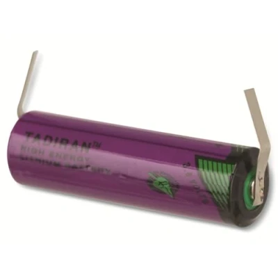 Afbeelding van Sonnenschein Anorganische lithiumbatterij SL 760 / T met soldeertags in een U vorm