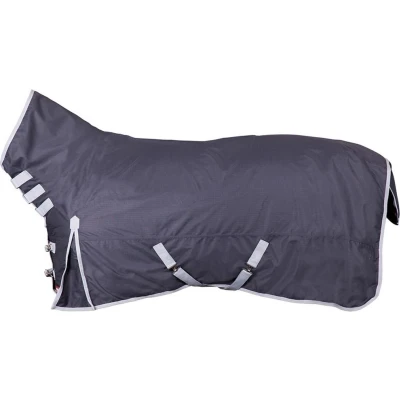 Afbeelding van Premiere Regendeken All Year 600D 0g Fleece met Hals Blauw 155/205