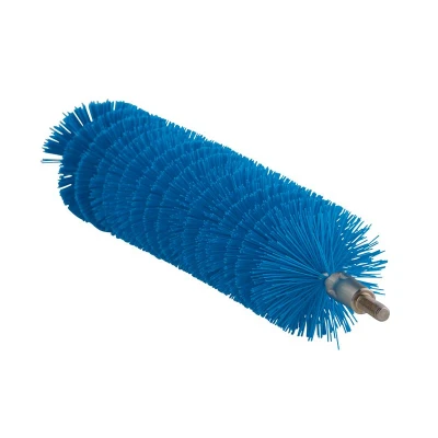 Afbeelding van Vikan Pijpborstel Ø40mm Medium voor Flexibele Kabel Blauw
