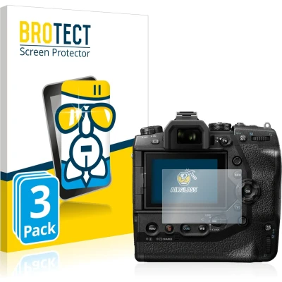 Afbeelding van BROTECT Glas Screen Protector voor Olympus OM D E M1X (3 Stuks) Schermbeschermer [9H Hardheid, Beschermglas Folie niet Gehard Glas]