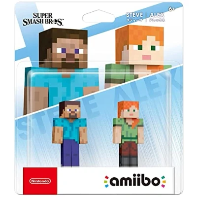 Afbeelding van Amiibo Steve &amp; Alex (Double Pack)