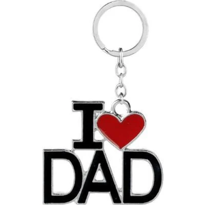 Afbeelding van Dad Key Chain Vader/Papa Sleutelhanger Vaderdag I Love