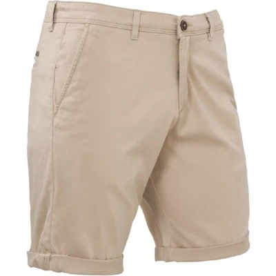 Afbeelding van Heren short bermuda Brams Paris Oliver E14 beige chino maat 29