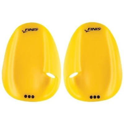 Afbeelding van Finis agility paddles floating geel maat M