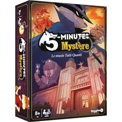 Afbeelding van Bordspellen WIGGLES 3D 5 Minutes Mystery Kaartspel
