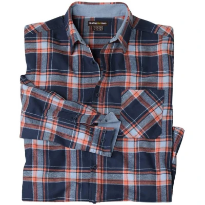 Afbeelding van ATLAS FOR MEN Geruit flanellen overhemd Atlas® Heren Verkrijgbaar in grote maten 5XL