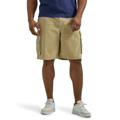 Afbeelding van Lee Wyoming New Belted Cargo Short Herenbroek, Lichtbruin, 34W
