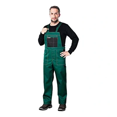 Afbeelding van Reis Mmszb_48 Multi Master Protective Bib Pants, Green Black, 48 Size