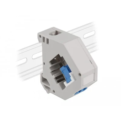 Afbeelding van Delock Hutschienenadapter mit Keystone LC Duplex Buchse zu B