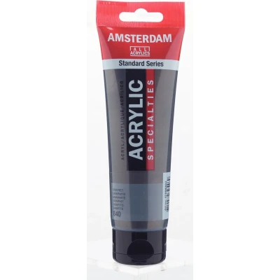 Afbeelding van 3x Amsterdam acrylverf, tube van 120 ml, Grafiet