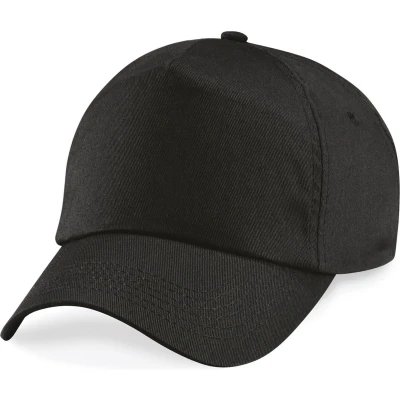 Afbeelding van Beechfield Junior Original 5 Panel Cap Zwart
