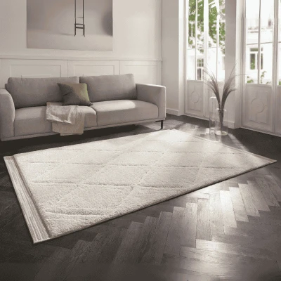 Afbeelding van Designer Tapijt/Vloerkleed 3D Colin Beige 120x170 Cm