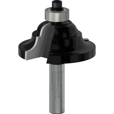 Afbeelding van Bosch Accessoires Paneelfrees D 8 mm, R1 6,3 B 15 L 18 G 60 mm 1st 2608628397