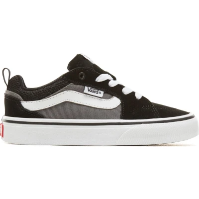 Afbeelding van Vans Youth Filmore Suede Canvas Black Pewter Schoenmaat 28
