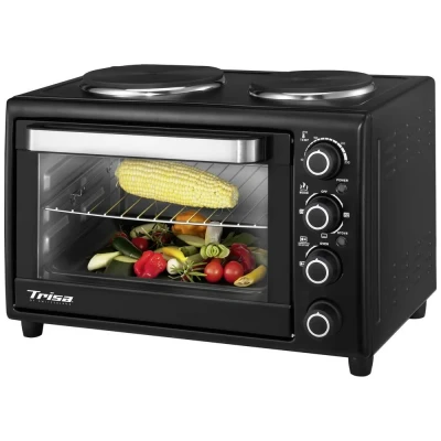 Afbeelding van Trisa Bake &amp; Cook Mini oven Met kookfunctie, Timerfunctie