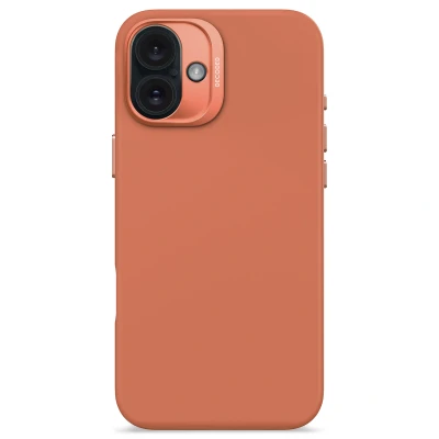 Afbeelding van Apple iPhone 16 Plus MagSafe Hoesje Siliconen en TPU (zacht) Decoded Softcase/Backcover Roze Telefoonhoesje