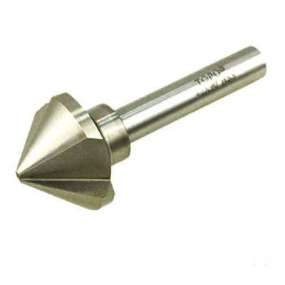 Afbeelding van Verzinkboor, KATSU HSS 6542 Verzinkboor 90 graden 35 mm 3 Fluit Afschuinfrees Boor voor Houtstaal Metaal Machieedschappen, Positionering Mill Cutter 12740619