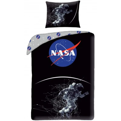Afbeelding van NASA Dekbedovertrek Spacewalk Eenpersoons 140 x 200 cm Katoen