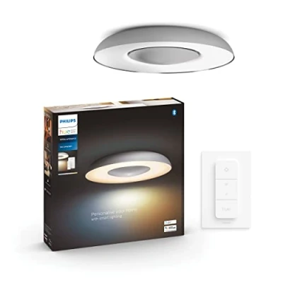Afbeelding van Philips Hue STILL Plafondlamp LED 1x32W2400lm Zilver