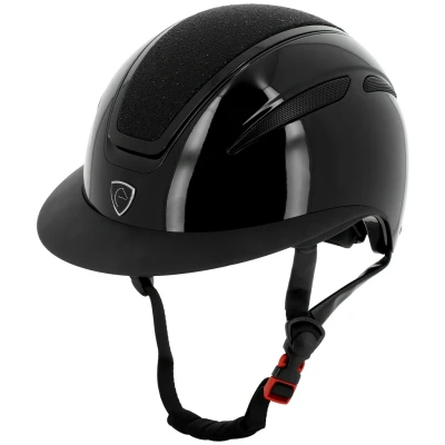 Afbeelding van EQUITHÈME Cap Agris Zwart/Zilver 53 55cm