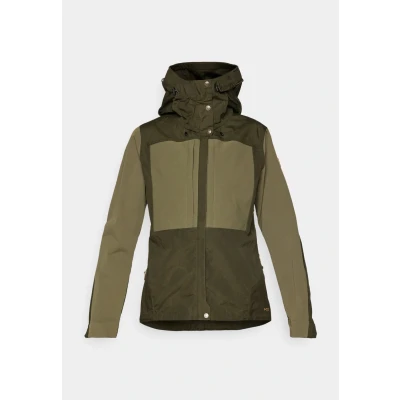 Afbeelding van Fjällräven KEB Jacket Outdoorjas, Dames, Maat: Medium, Deep forest/laurel green