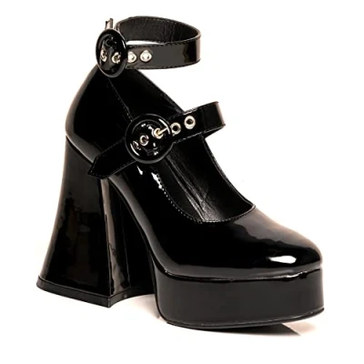 Afbeelding van LAMODA Spoil Me platform hakken, EU 40, zwart (patent), 40