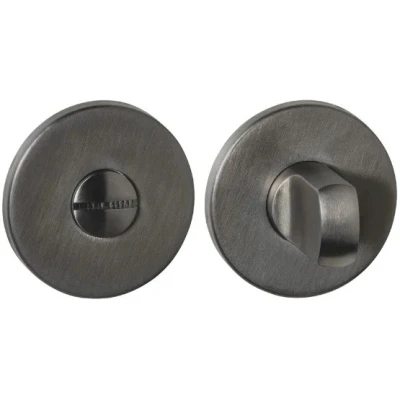 Afbeelding van Intersteel WC sluiting verdekt ø52x6mm met stift 6 8mm PVD antraciet