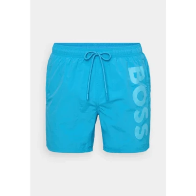 Afbeelding van BOSS Octopus Zwemshorts, Heren, Maat: Large, Turquoise/aqua