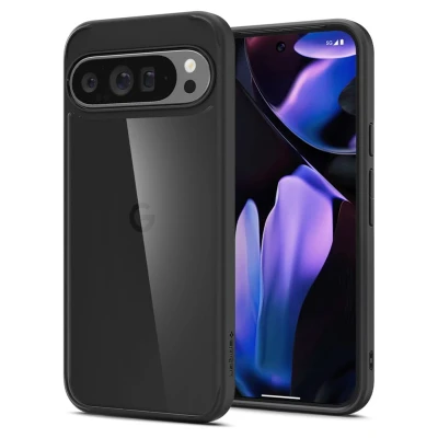 Afbeelding van Spigen Ultra Hybrid Hoesje Geschikt voor Google Pixel 9 Pro XL Back Cover met Air Cushion Zwart