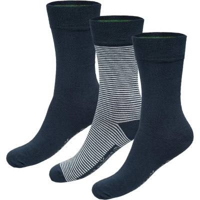 Afbeelding van Sokken Bamboo Basics Beau Navy (3 Delig) Schoenmaat 41 46