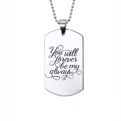 Afbeelding van Ketting RVS You Will Always Be My