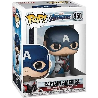 Afbeelding van Funko Pop! Avengers Captain America #450 Verzamelfiguur