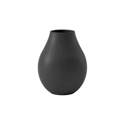 Afbeelding van Vaas Villeroy &amp; Boch Manufacture Collier Noir Perle Lang