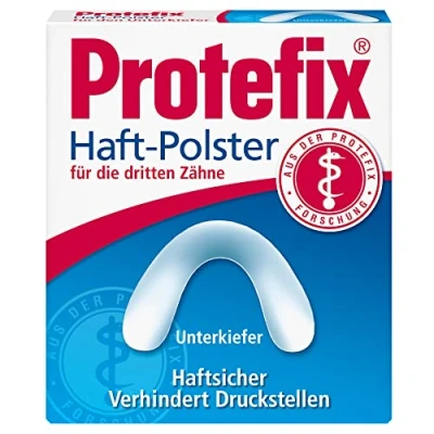 Afbeelding van Protefix Zelfklevende pads 30 stuks verpakking voor onderkaak, 2 voordeelverpakking (2 x stuks)