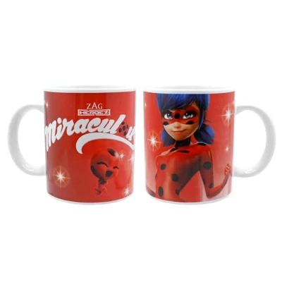 Afbeelding van Joy Toy 66004 Ladybug keramische mok in geschenkverpakking 320 ml 12 x 9 10 cm