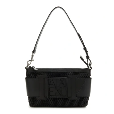 Afbeelding van Armani Exchange Dames Schoudertas van Polyurethaan Zwart