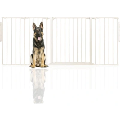 Afbeelding van Bettacare Premium Multi Panel Flexibele Huisdierenbarrière Assortiment, Wit, tot 190cm Breed (32 opties beschikbaar),Hondenbarrière voor Huisdieren Honden en Puppy&#039;s, Puppybarrière geschikt binnen buitengebruik
