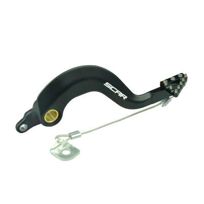 Afbeelding van Scar Rempedaal Zwart Yamaha YZ125 YZ250 2022 2024 Fantic XE125 2021 2023 XX125 XX250