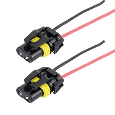 Afbeelding van TOMALL 9005 HB3 H10 9006 HB4 Bulb Sockets bus adapter kabelboom stekker voor koplampen mist
