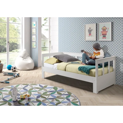 Afbeelding van LUCEVI Pino 91 Uitschuif kajuitbed 90x200cm Wit