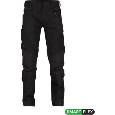 Afbeelding van DASSY® Helix Werkbroek met stretch maat 58 ZWART