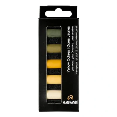 Afbeelding van Rembrandt softpastel half 5 Gele okers