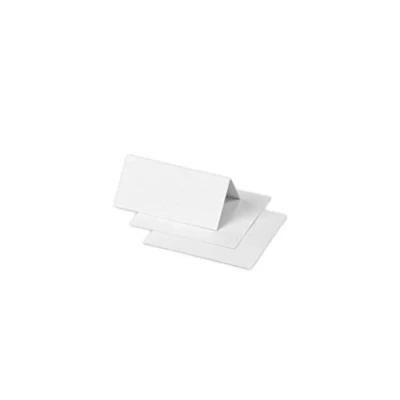 Afbeelding van Clairefontaine 75016C verpakking met 25 tafelstandaard pollen, 85x80 mm, gevouwen, wit